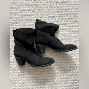 Steve Madden Slouch Welden Boots - Black Size 8